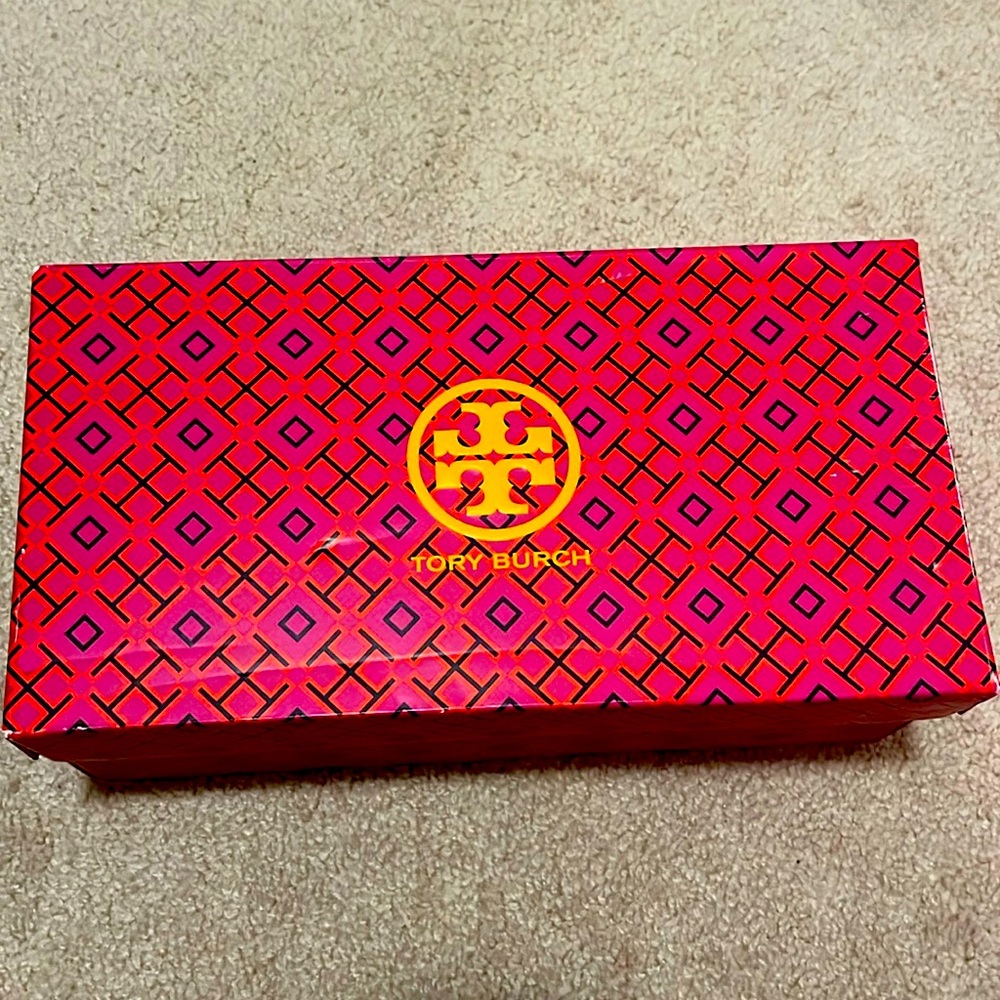 Empty Tory Burch Shoe Box